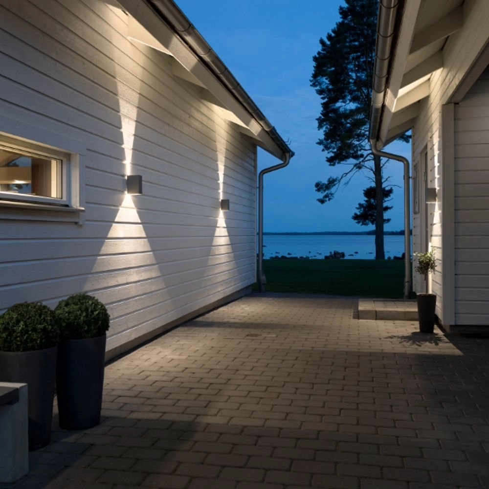 LED lampe d'extérieur Cremona Up - Down 2x3w - 3000K 17cm anthracite KonstSmide 7318307940374