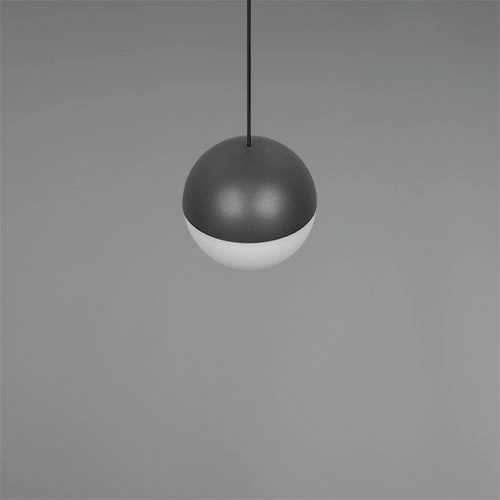 Lampe suspendue Senta anthracite Trio 4017807697773