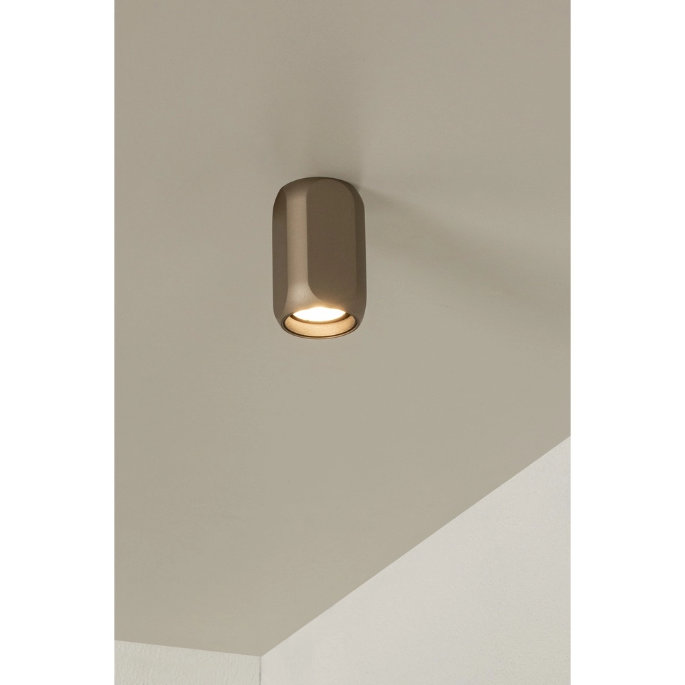 Spot de surface champagne Braga 1x GU10 - Ø 6cm Premium by Lucide 5411212234377