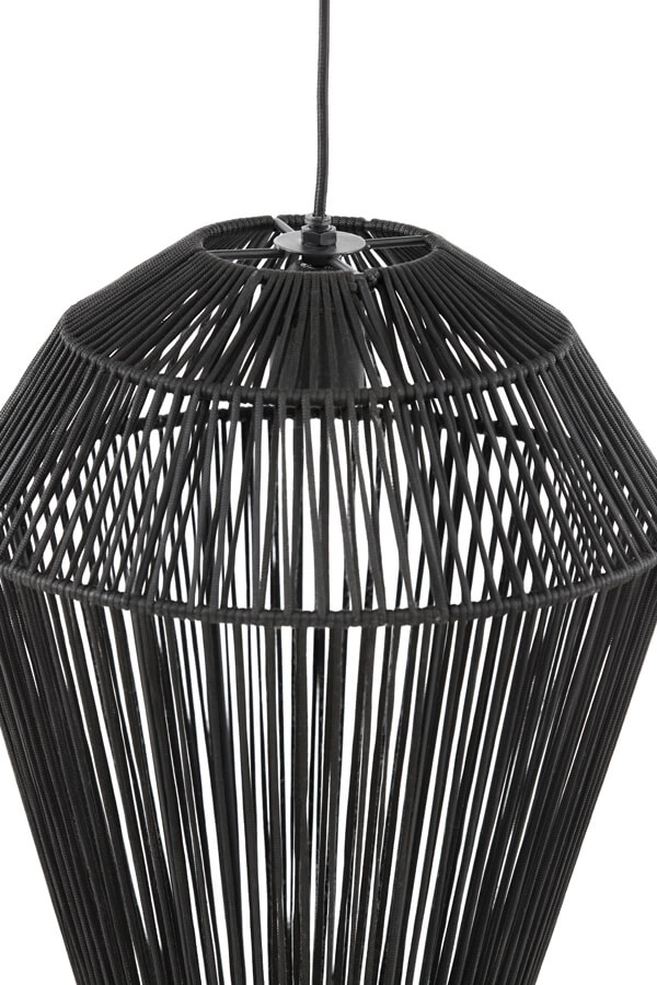 Suspension Bohème Deya noir Ø 30cm Light & Living 8717807681142
