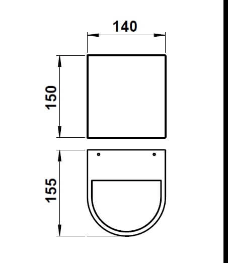 Applique LED Newton noir Albert 4007235624021