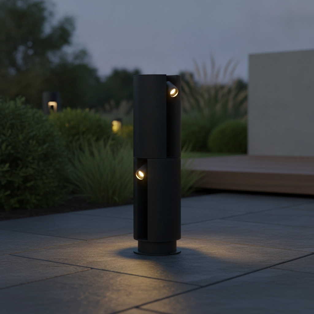 Lampe de jardin Taglio 5W Noir