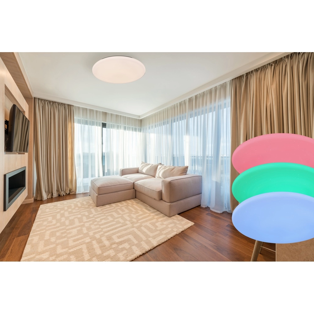 Grande lampe de plafond Rena Ø 70cm Globo 9007371412075