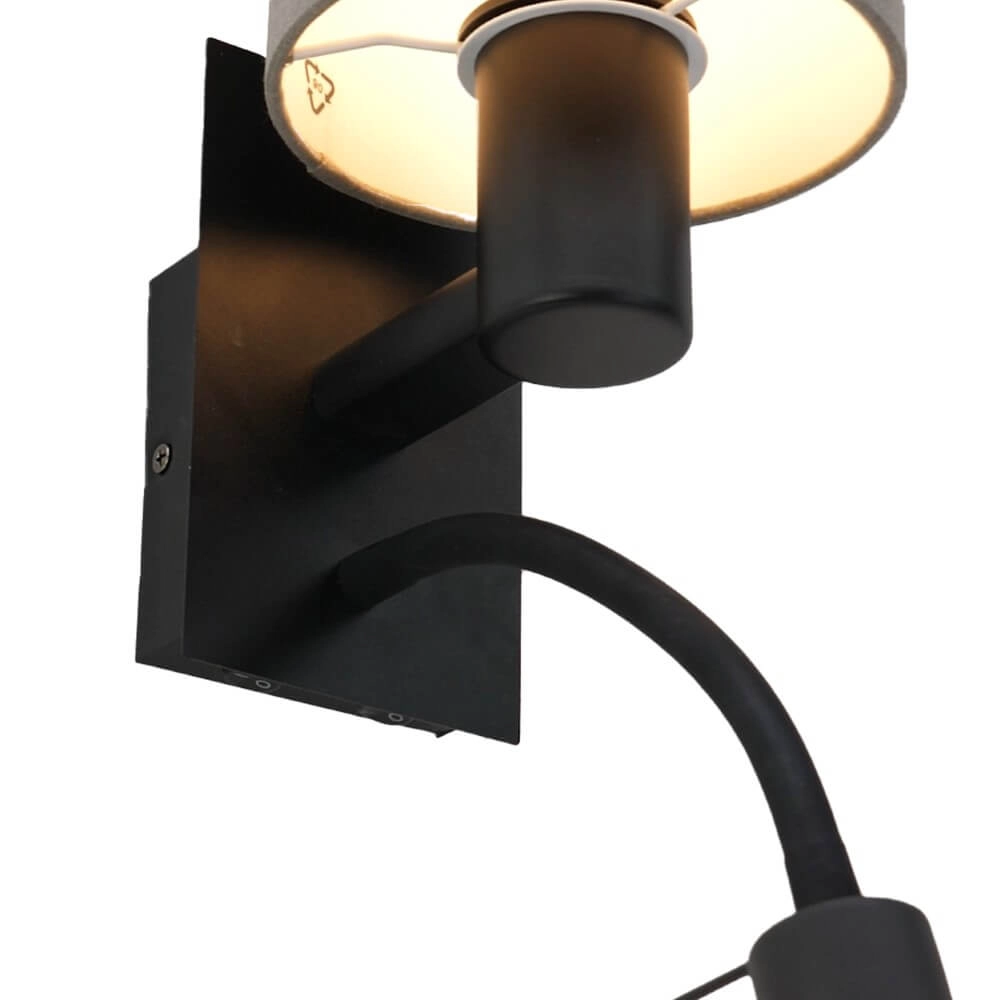 Lampe de chevet avec lampe de lecture Pasteri Eglo 9008606251728