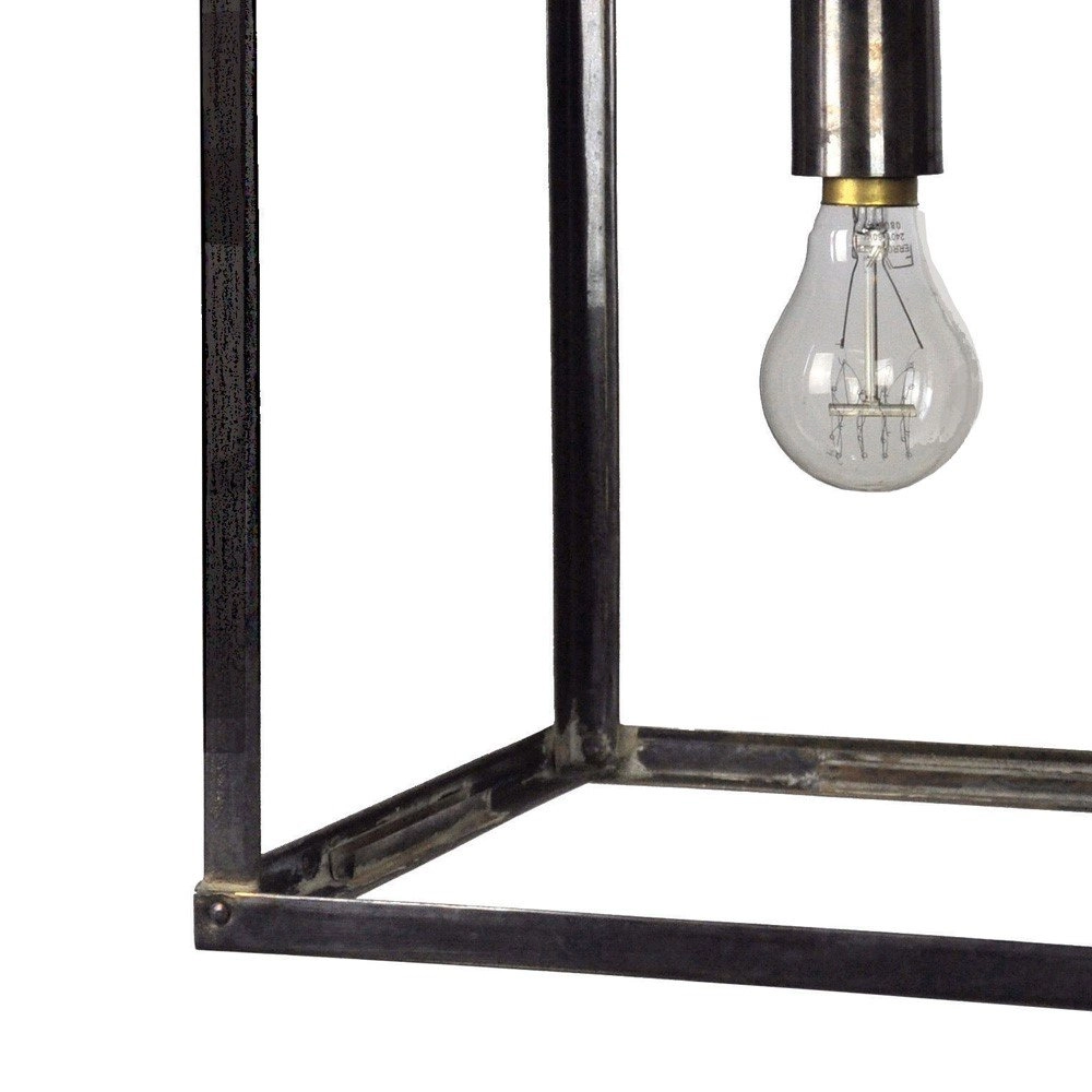 Lampe suspendue rurale Strathmore M cuivre flammé (ab) Limehouse