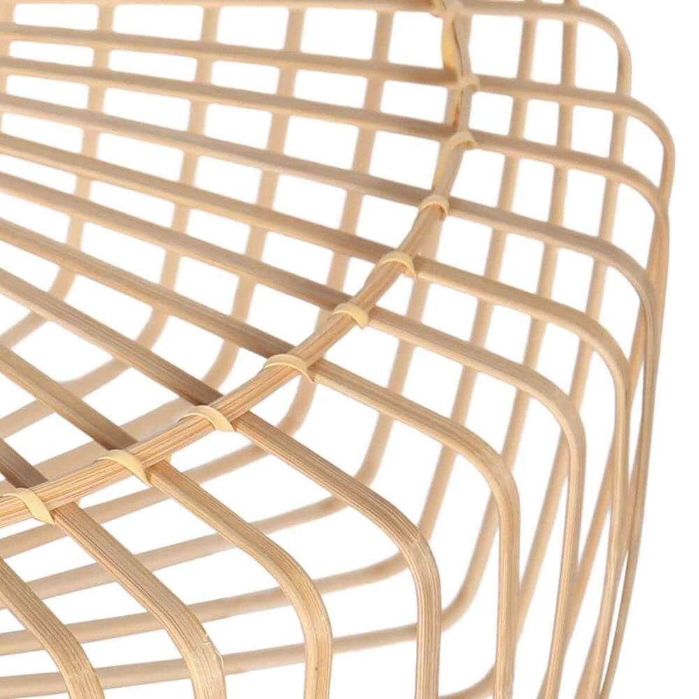 Lampadaire Stang noir avec bambou Steinhauer 8712746176896