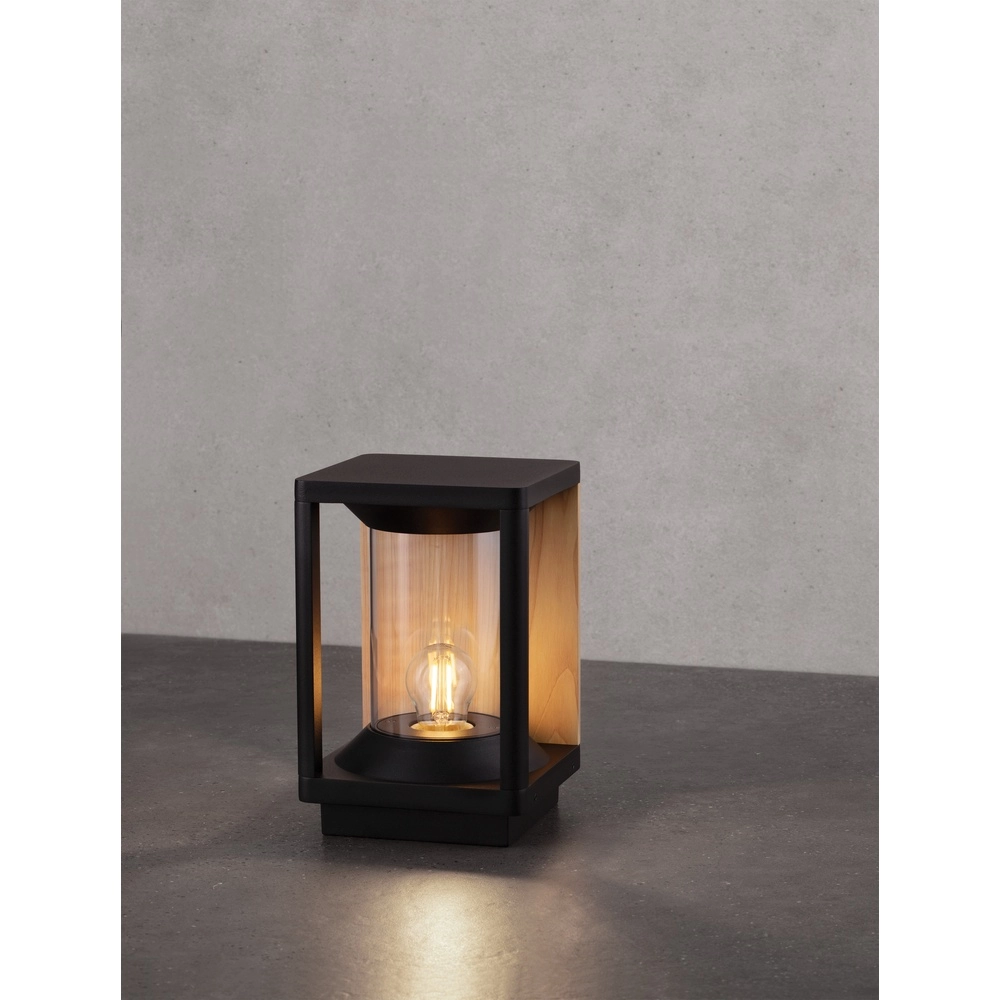 Lampe de jardin Pacific Fond bois 22cm Lyora 5212017449665