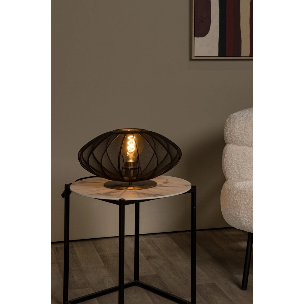 Lampe de table Corina noir Ø 40cm Lucide 5411212032041