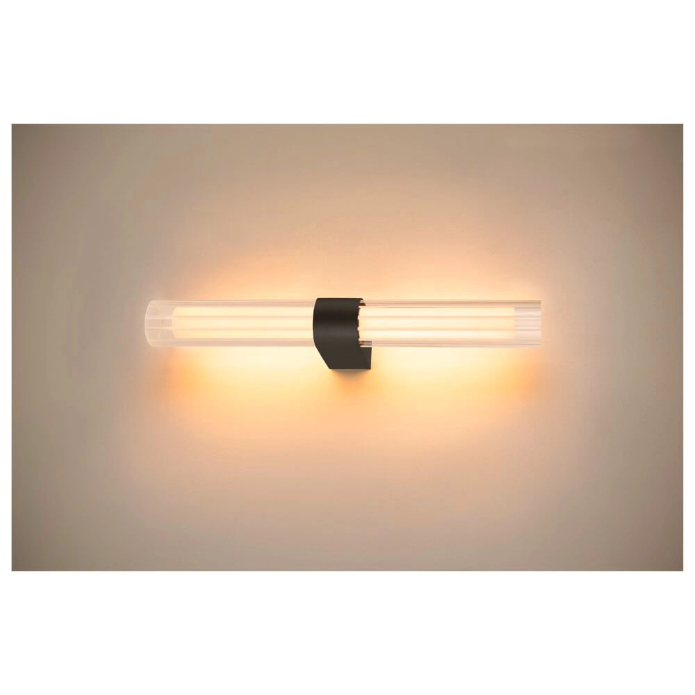 Applique de salle de bain Lygant Double noir SLV 4024163280631