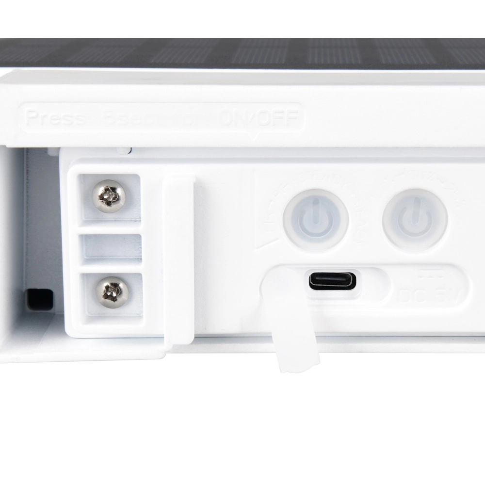 Applique solaire Bilbao Blanc Hybride Trio 4017807648041