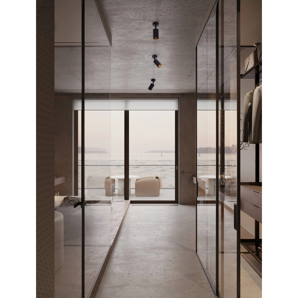 Spot de plafond Reig Simple, Noir Lyora 5212017477927
