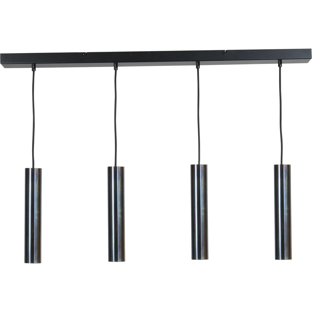 Lampe pendante de salle à manger Run 4 pendentifs à huile tachetée