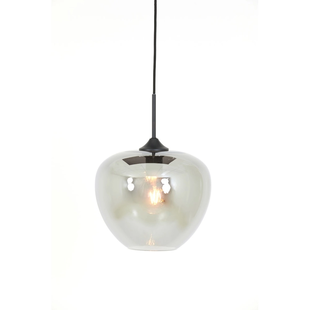 Lampe suspendue Mayson Ø 30 cm de fumée Light & Living 8717807614171
