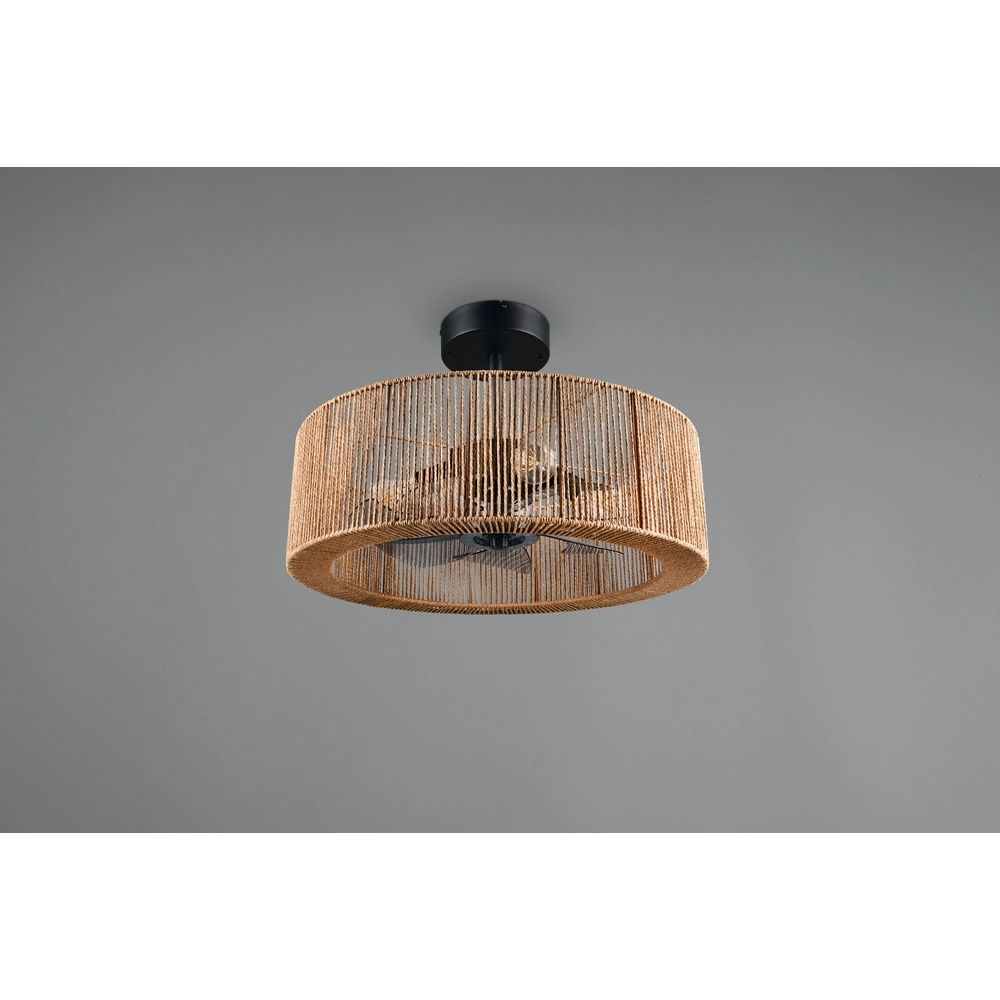 Ventilateur de rotin Smillum Ø 61cm Trio 4017807688139