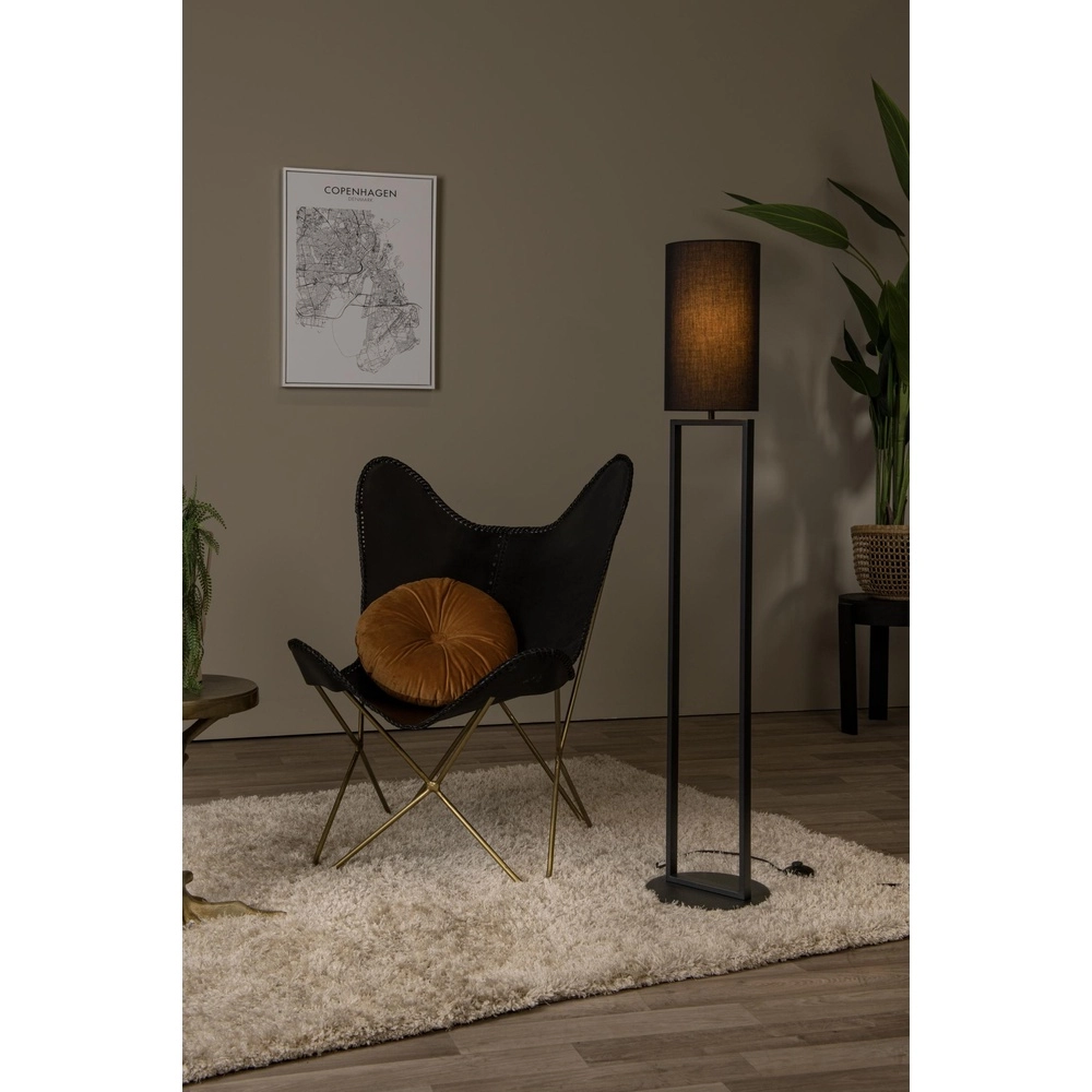 Lampe de pied Herman Noir Lucide 5411212303400