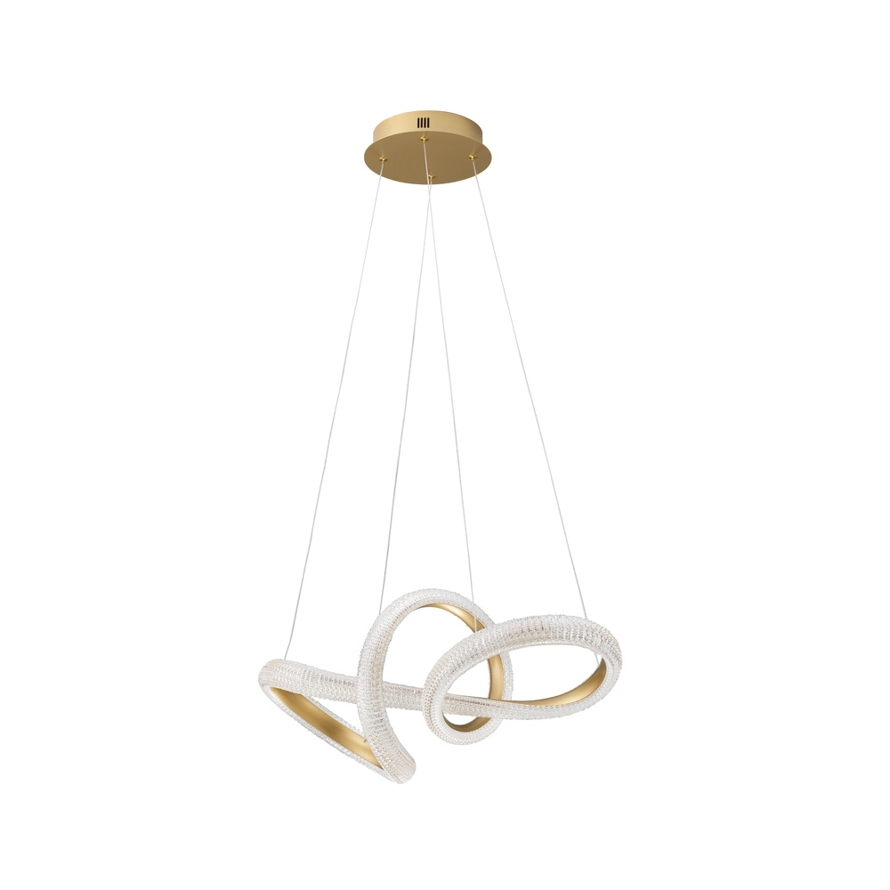 Suspension Medora Curl doré 75cm Lyora 5212017433442