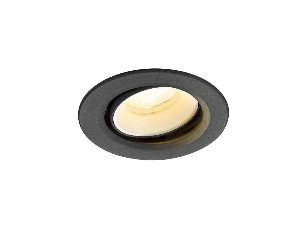 Spot encastré Numinos Move XS noir/blanc 3000K - 40 deg