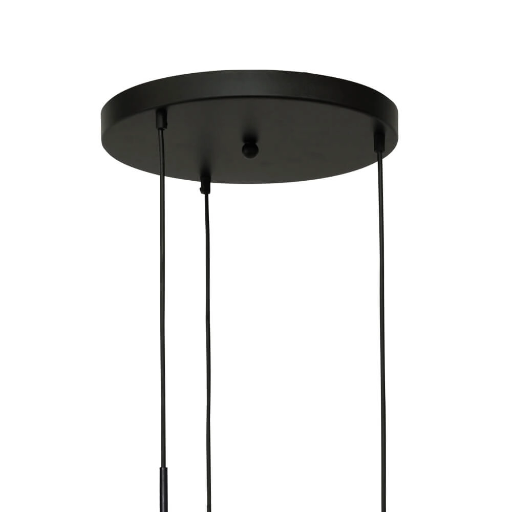 Lampe suspendue Lava 3x verre doré Ø 24cm Masterlight 8718121286440