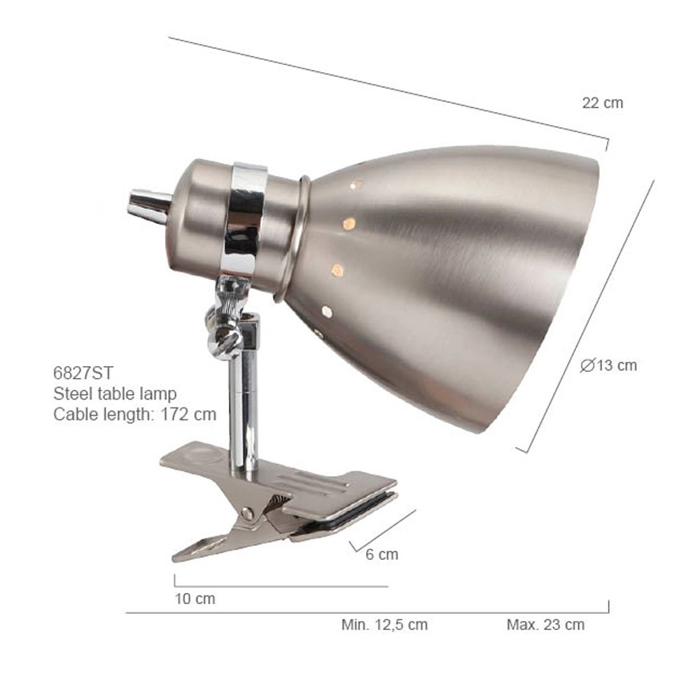 spot Spring avec pince Steinhauer 8712746075243