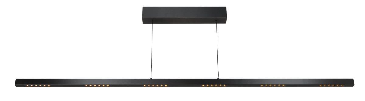 Lampe pendante fine Sem noir - 150 cm