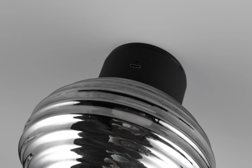 Applique murale Earl Verre à fumée rechargeable Trio 4017807643404