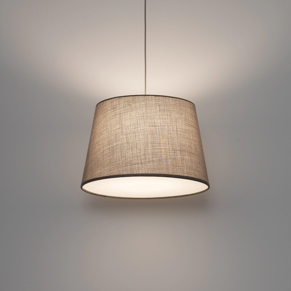 Lampe suspendue Tutoia brun sable Ø 46cm Lyora 5903139116824