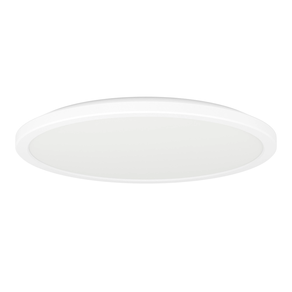 Lampe de salle de bain intelligente Rovito-Z rond - blanc - Ø 38,9cm