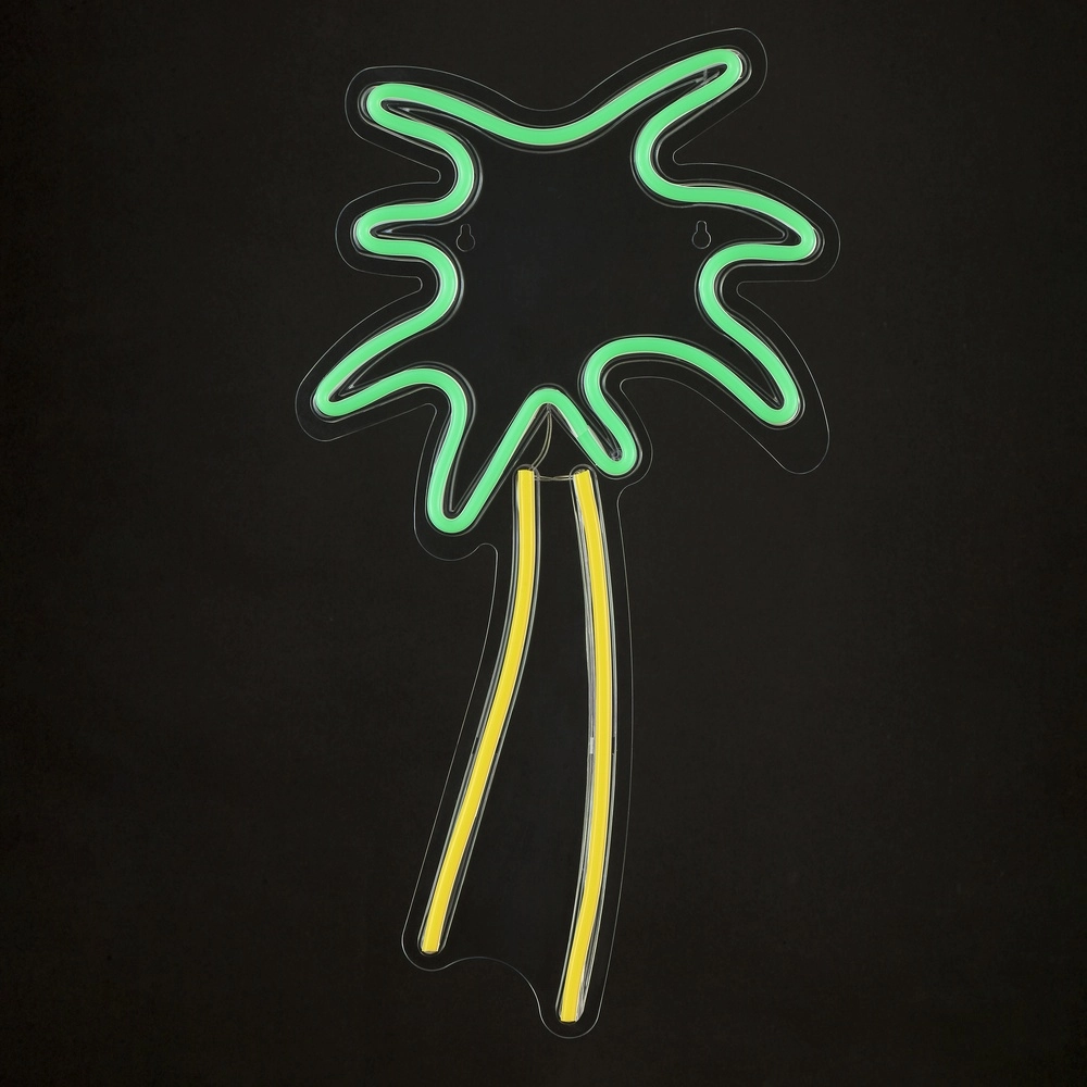 Lampe murale au néon Neon-Tales palm Brilliant 4004353476945