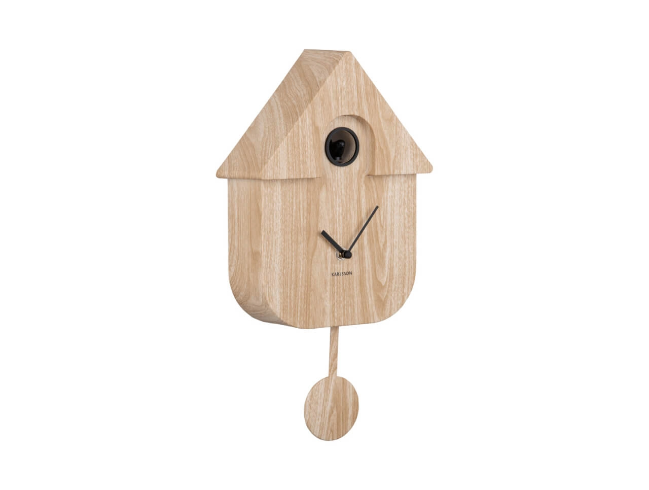 Horloge murale moderne Cuckoo bois