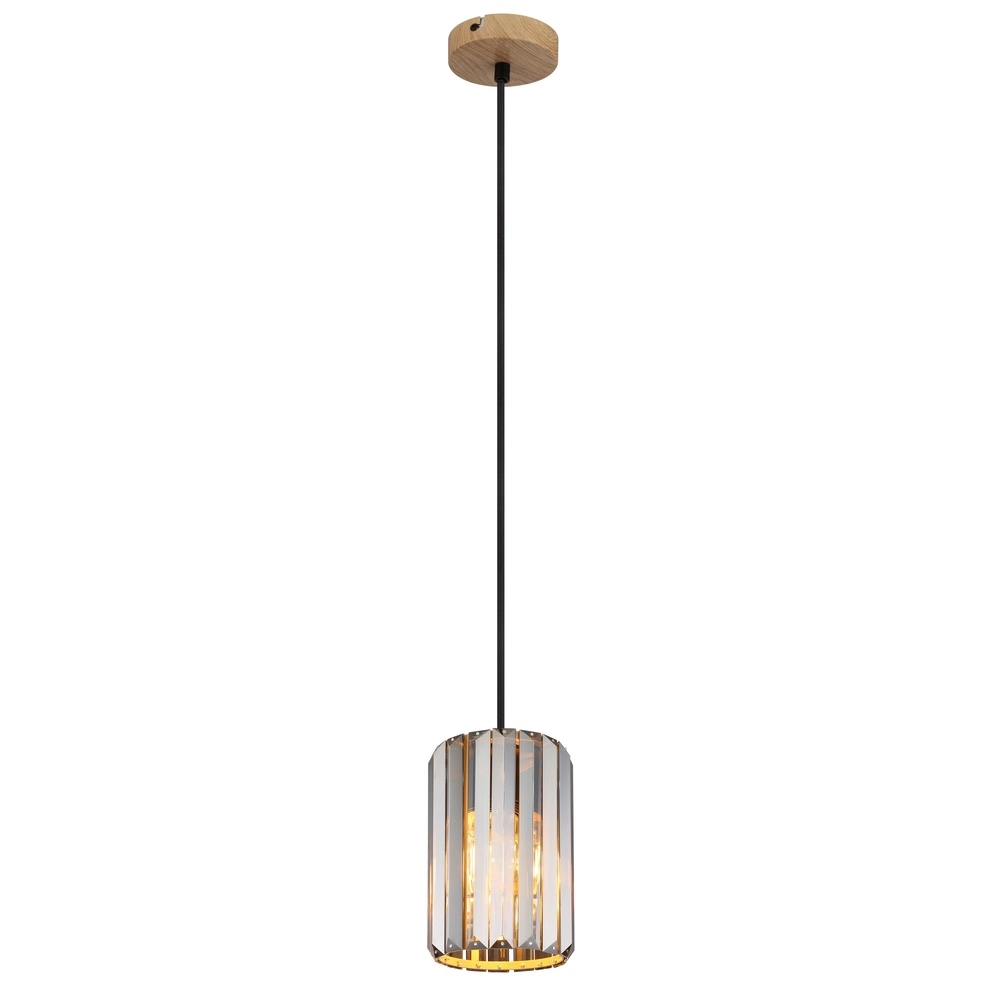 Lampe suspendue Run bois