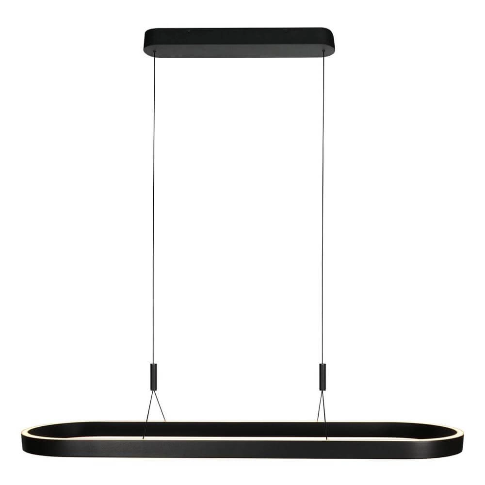 Suspension moderne Mykty Ovale noir Suspension moderne Mykty Ovale noir
