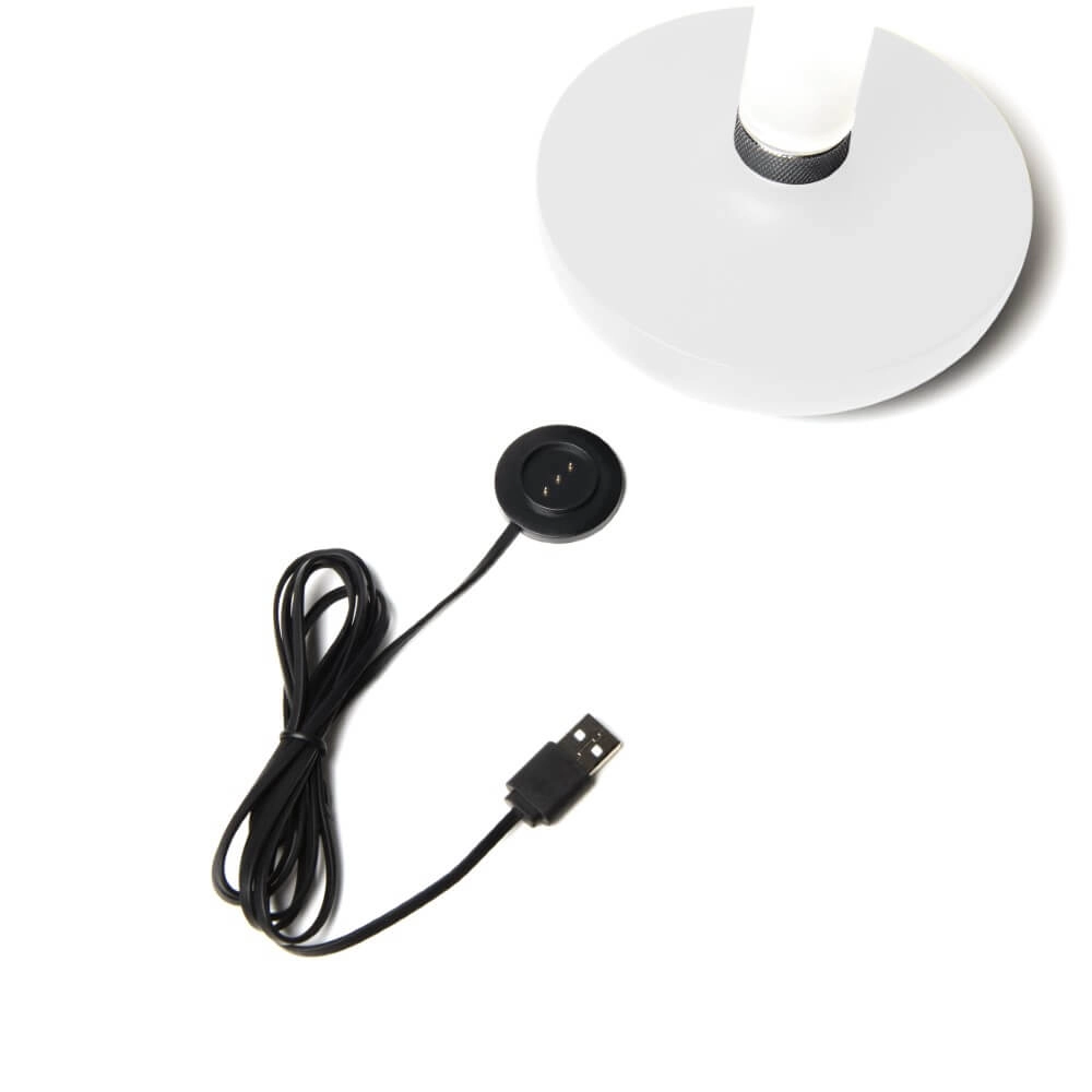 Lampe de table rechargeable Biarritz blanc KonstSmide 7318308272535