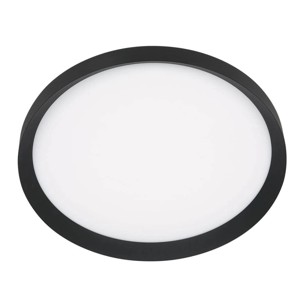 Plafonnier élégant Flady noir Ø 50cm Steinhauer 8712746171860