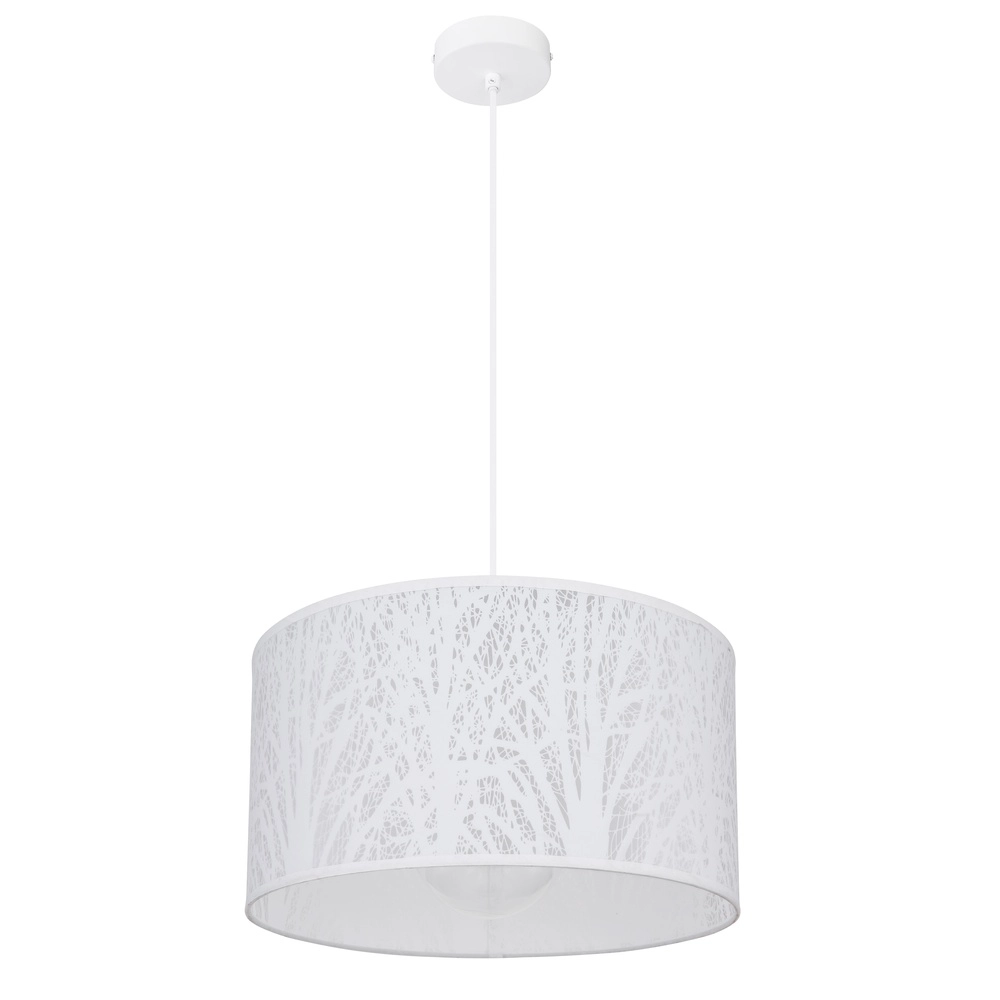 Lampe pendante blanche Pinni Ø 38cm noir Globo 9007371400256
