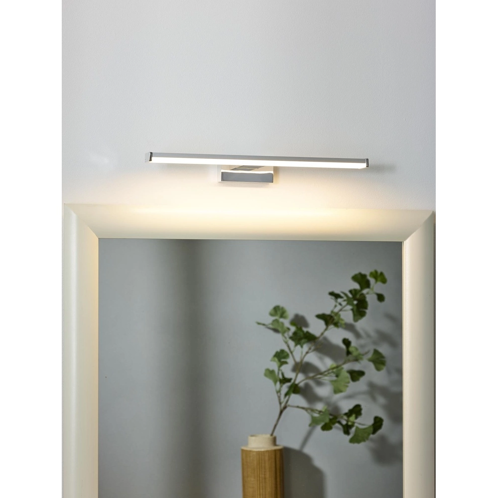 Lampe miroir Onno Chrome de salle de bain 40cm Lucide 5411212791443