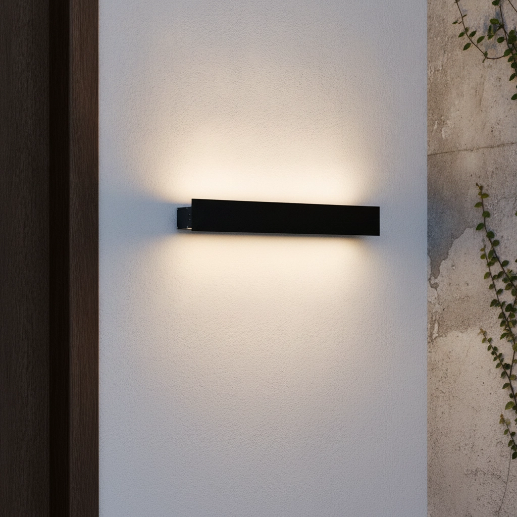 Applique murale Path Design Noir 51cm