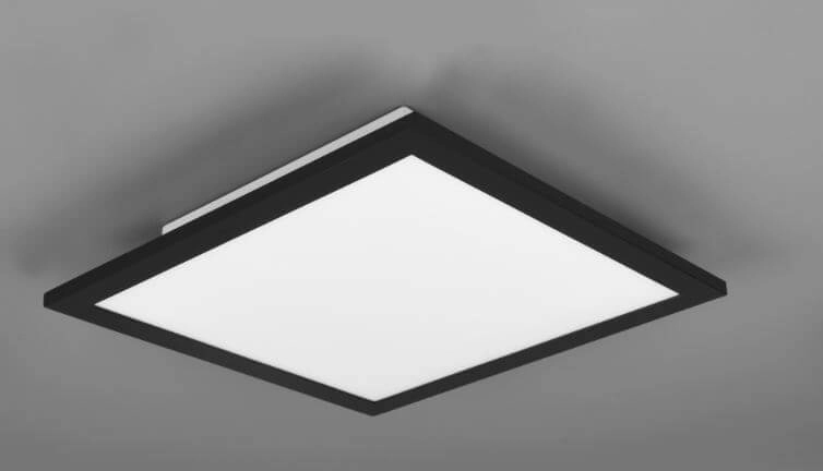 Plafonnier Alpha 30cm - 3000K noir Trio 4017807501704