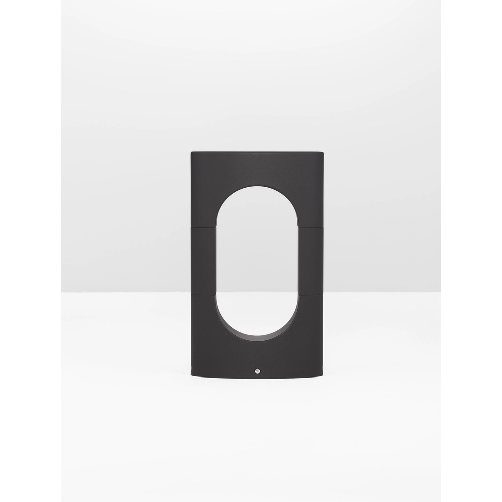 Lampe de jardin design Portal anthracite 30cm Lyora 5212017434678