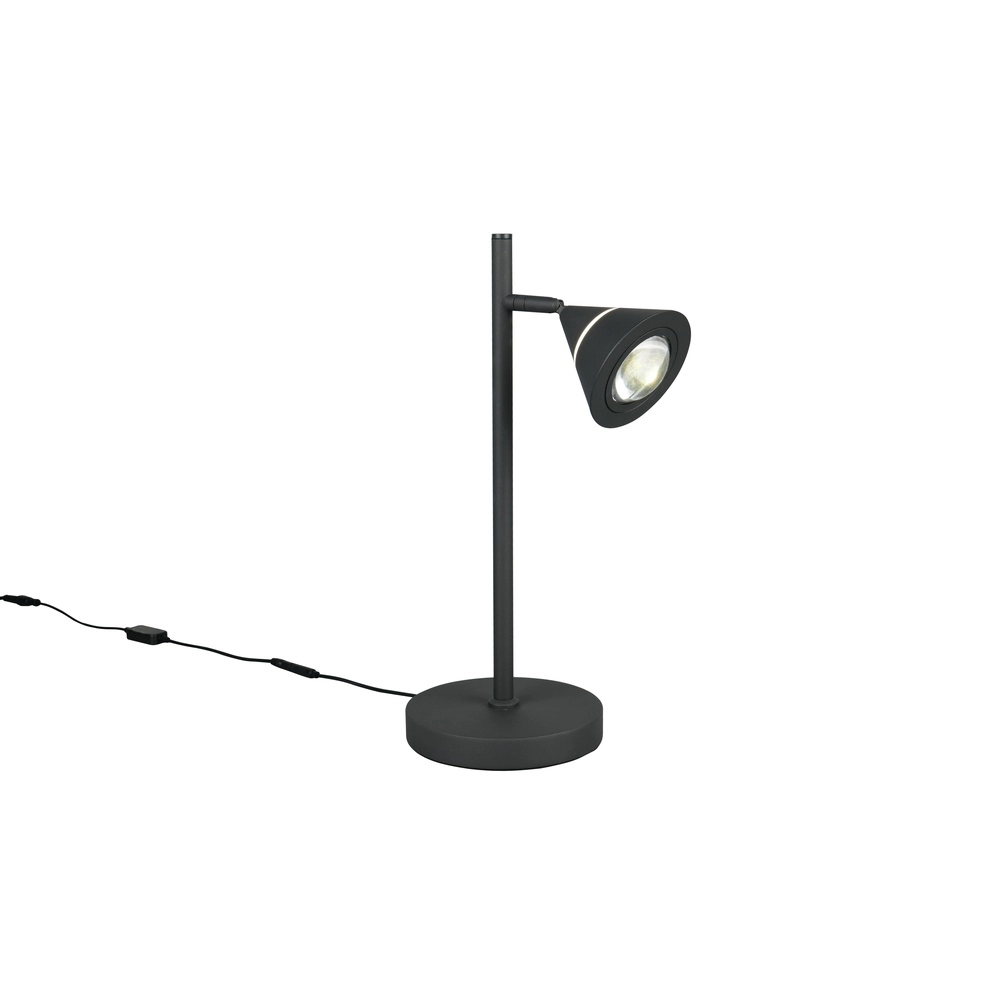 Lampe de table Romeo noir Trio 4017807675436