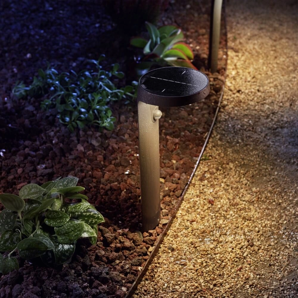 Lanthane Rosemarie anthracite solaire Philips 8719514476936