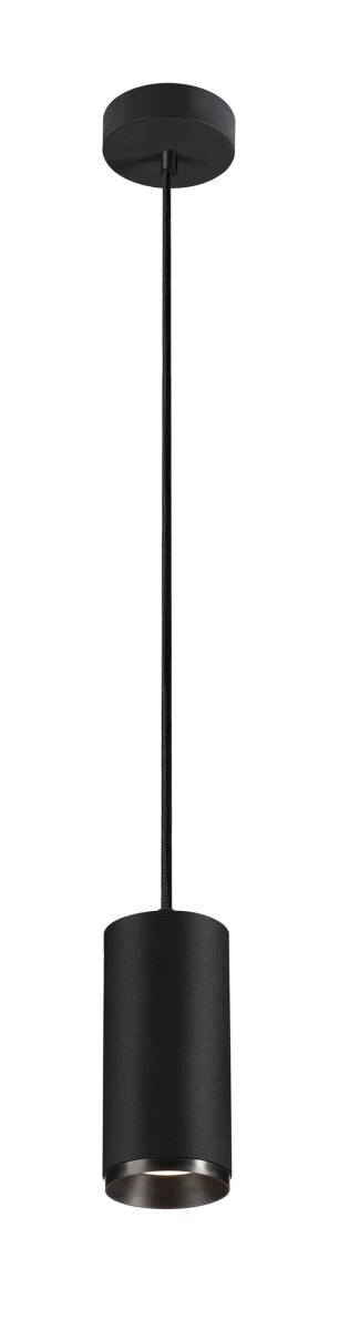 Lampe suspendue Numinos M noir 4000K - 60 deg