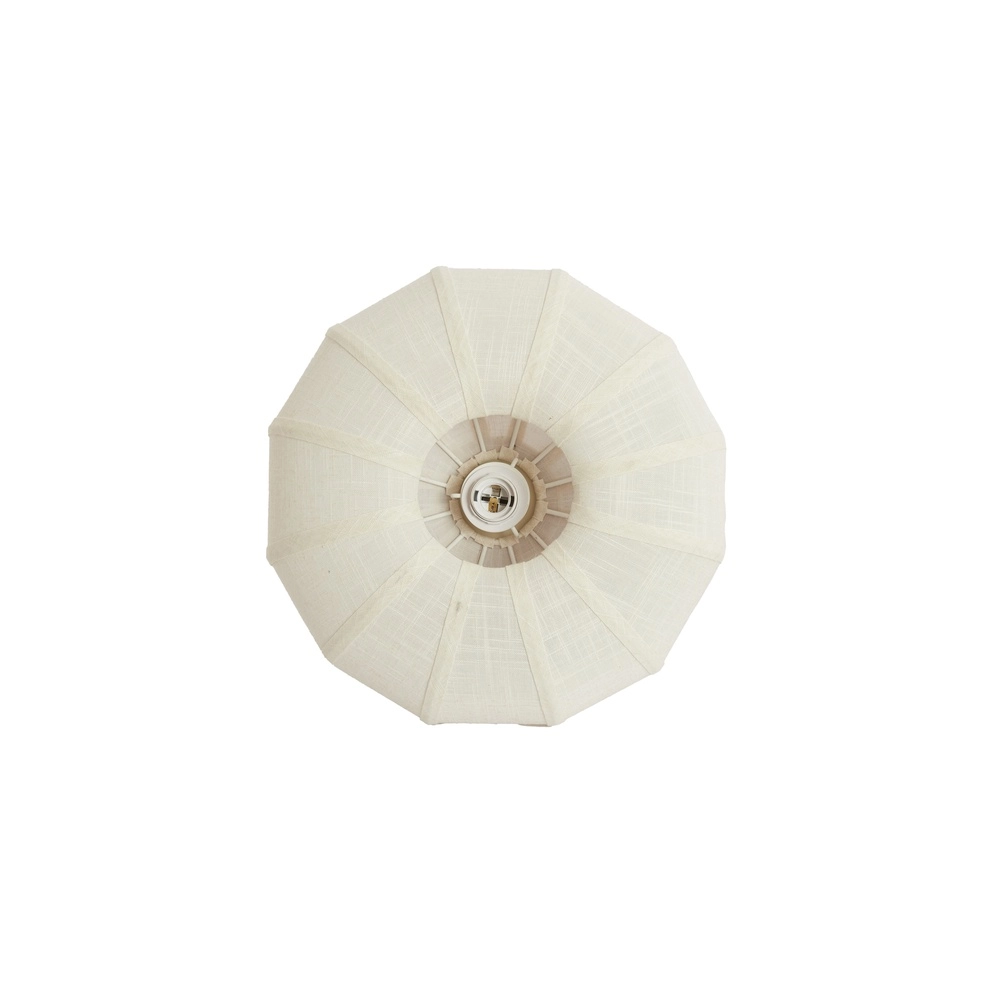 Lampe de plafond Japandi Zosia Ø 40cm - crème - 1x E27 Light & Living 8717807831813