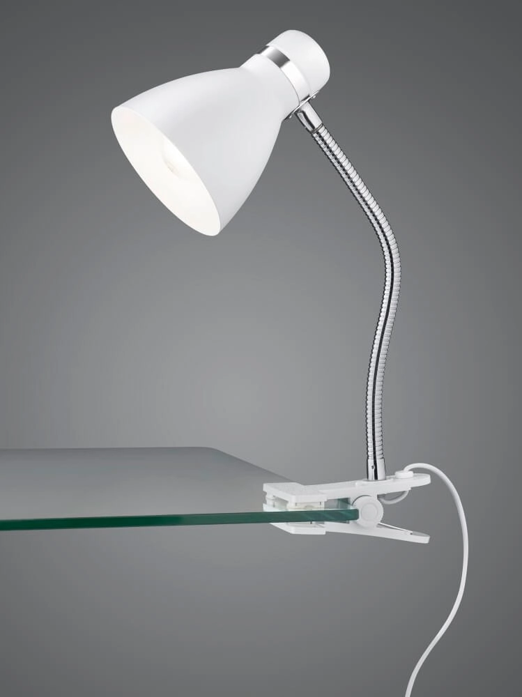 Lampe à pince Harvey blanc Trio 4017807575088
