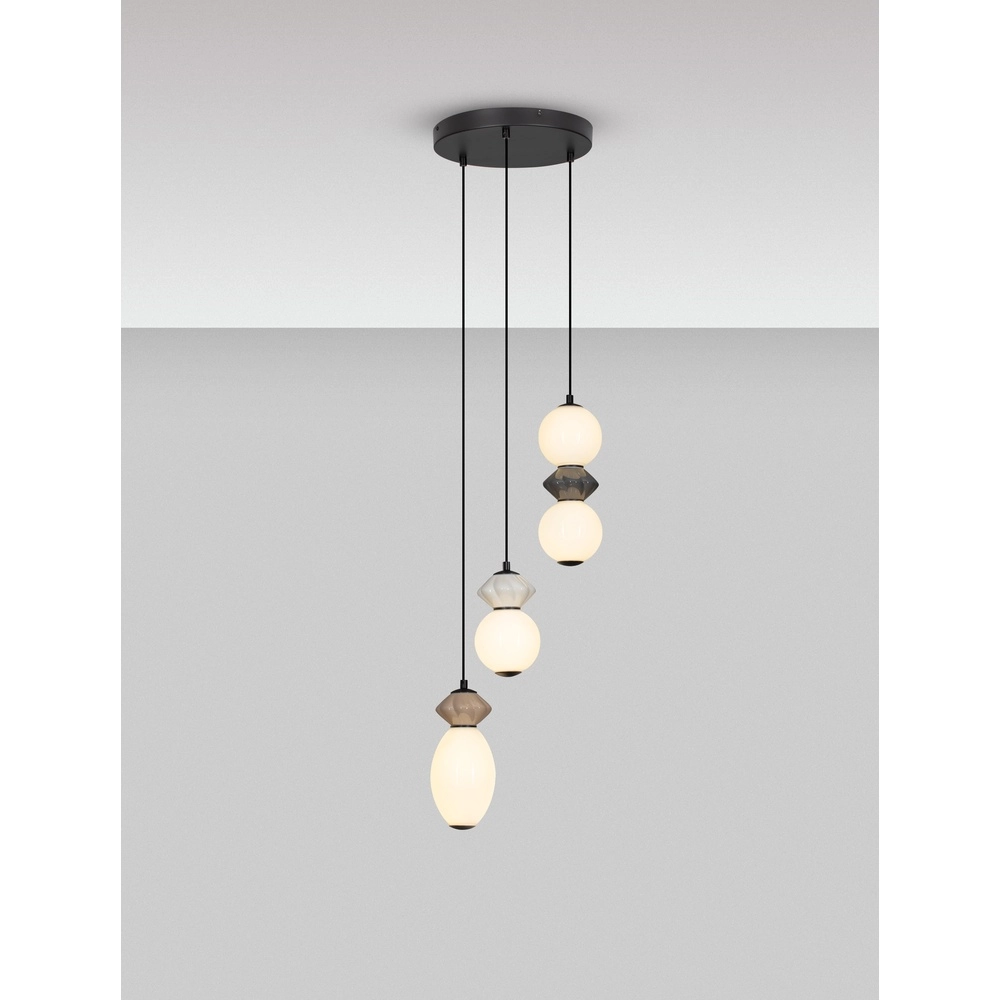 Suspension Pallina 3 lumières Lyora 5212017484024