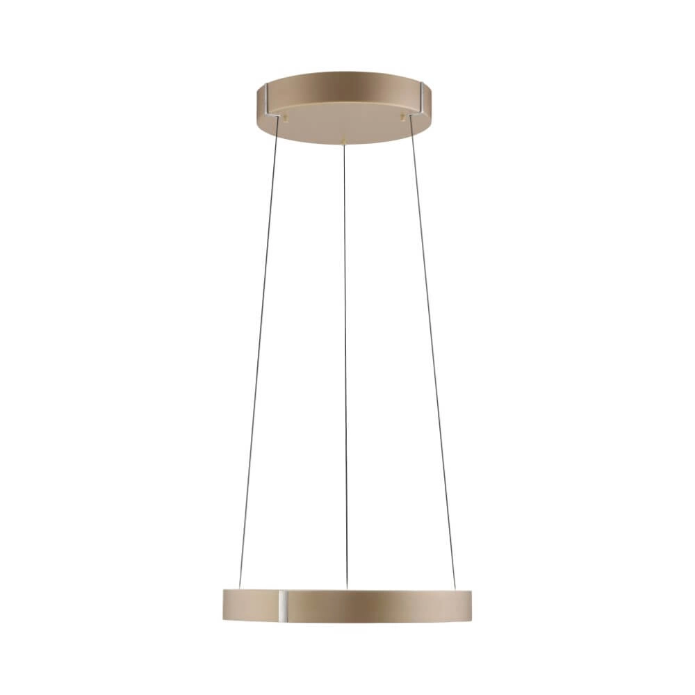 Lampe suspendue ronde Pure E-Clipse bronze Ø 50cm Paul Neuhaus 4012248386408