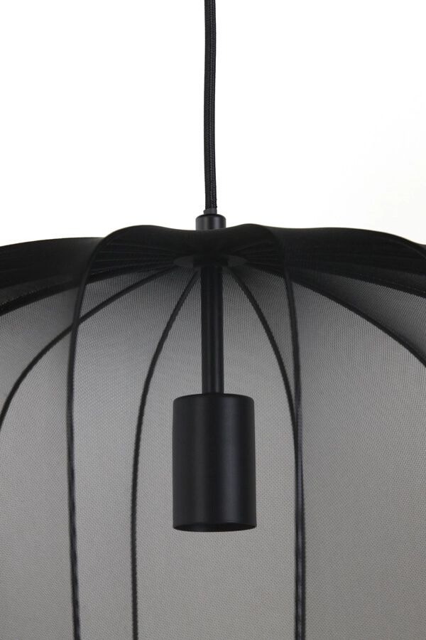 Suspension Bohème Plumeria noir Ø 50cm Light & Living 8717807651404