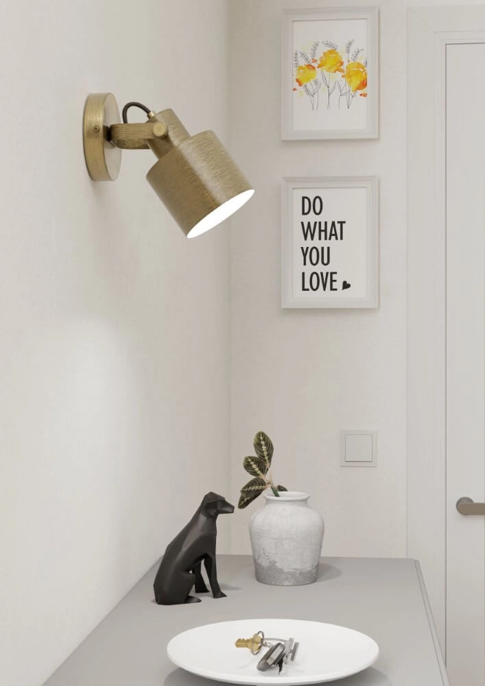 Spot mural en laiton Southery Eglo 9002759438173