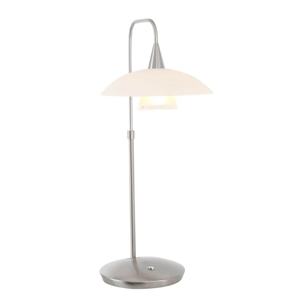Lampe de table Tallerken gris métallisé Steinhauer 8712746132021