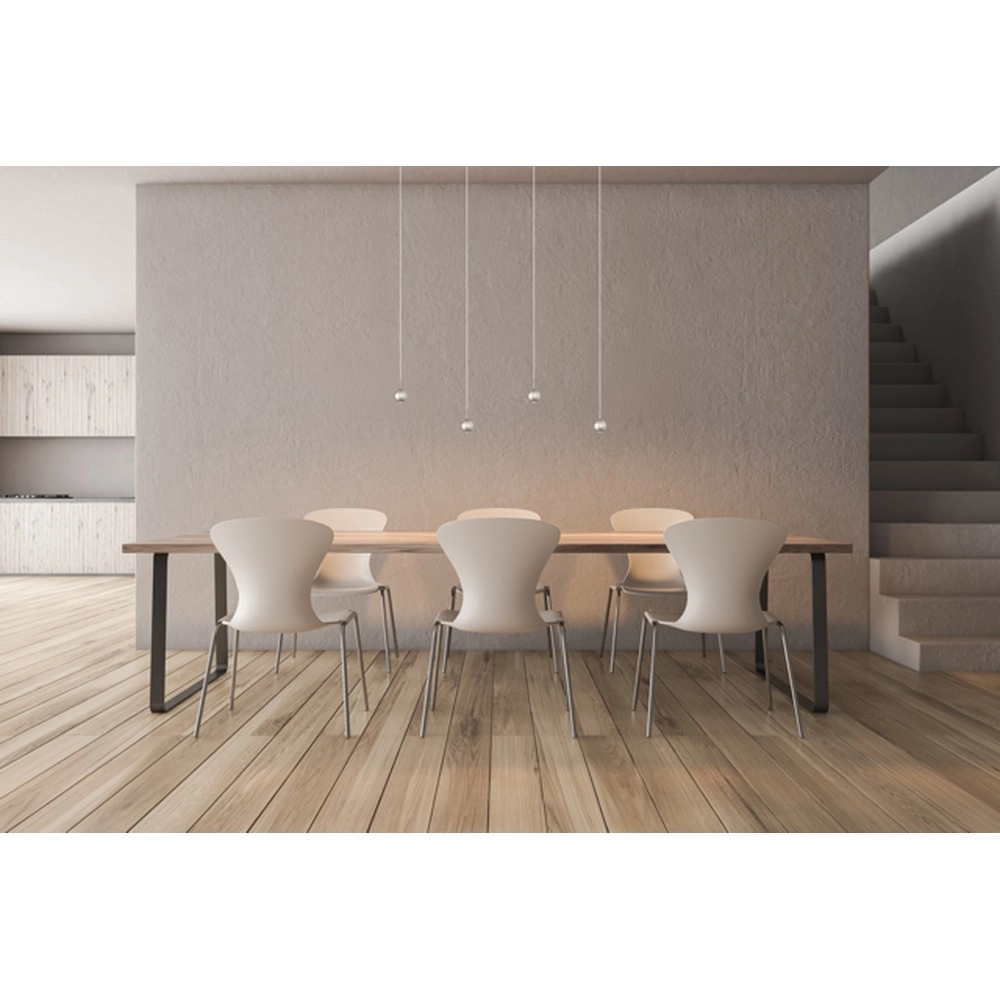 Lampe suspendue à 4 lumières Talana nickel Ø 6cm DTW Masterlight 8718121354026