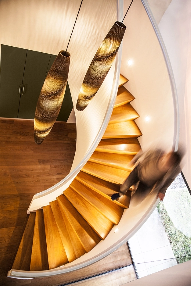 Skinny 290 Lampe pendante en carton Ø 29cm Think Paper 8720165407347